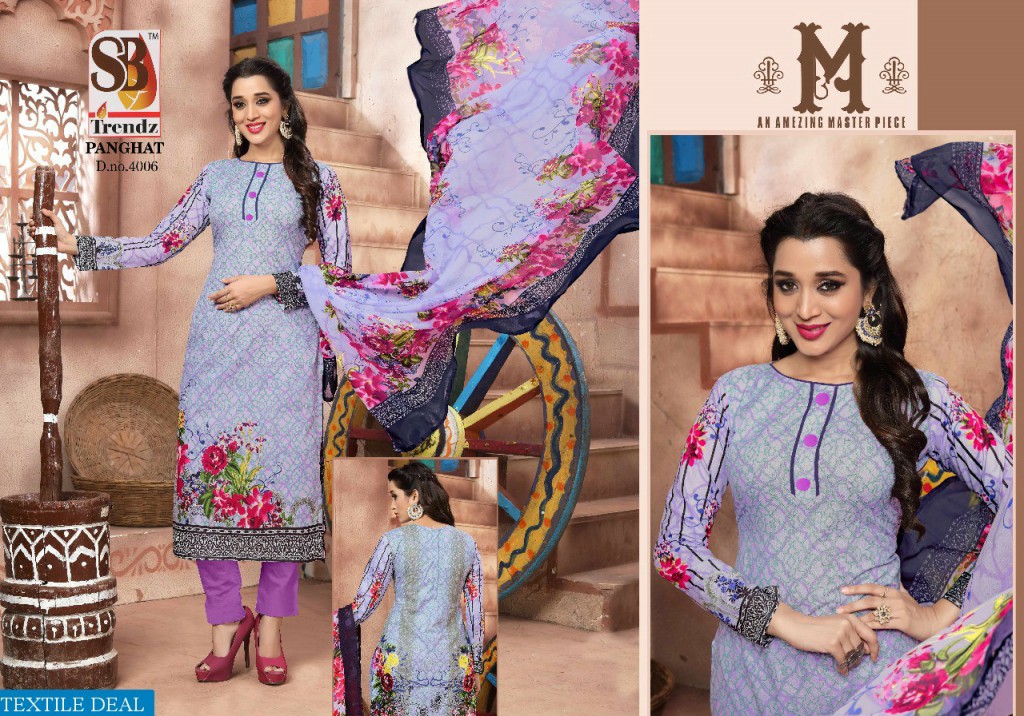 SB panghat Wholesale Summer collection Dress material